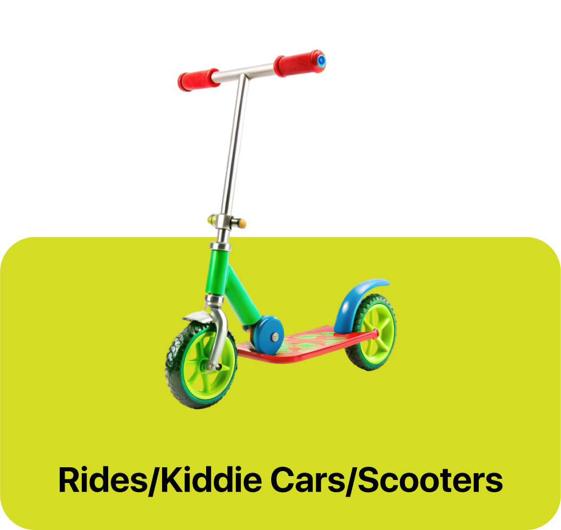 Ride on Cars/Scooter/Bicycle